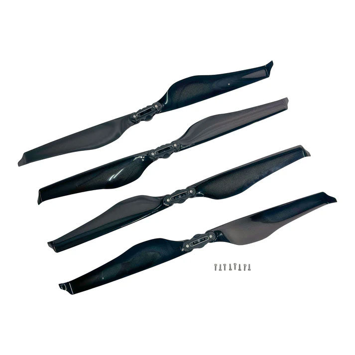 polished carbon fiber drone props for IF800