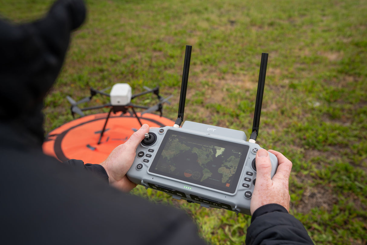 Drone remote control for fugitive recovery