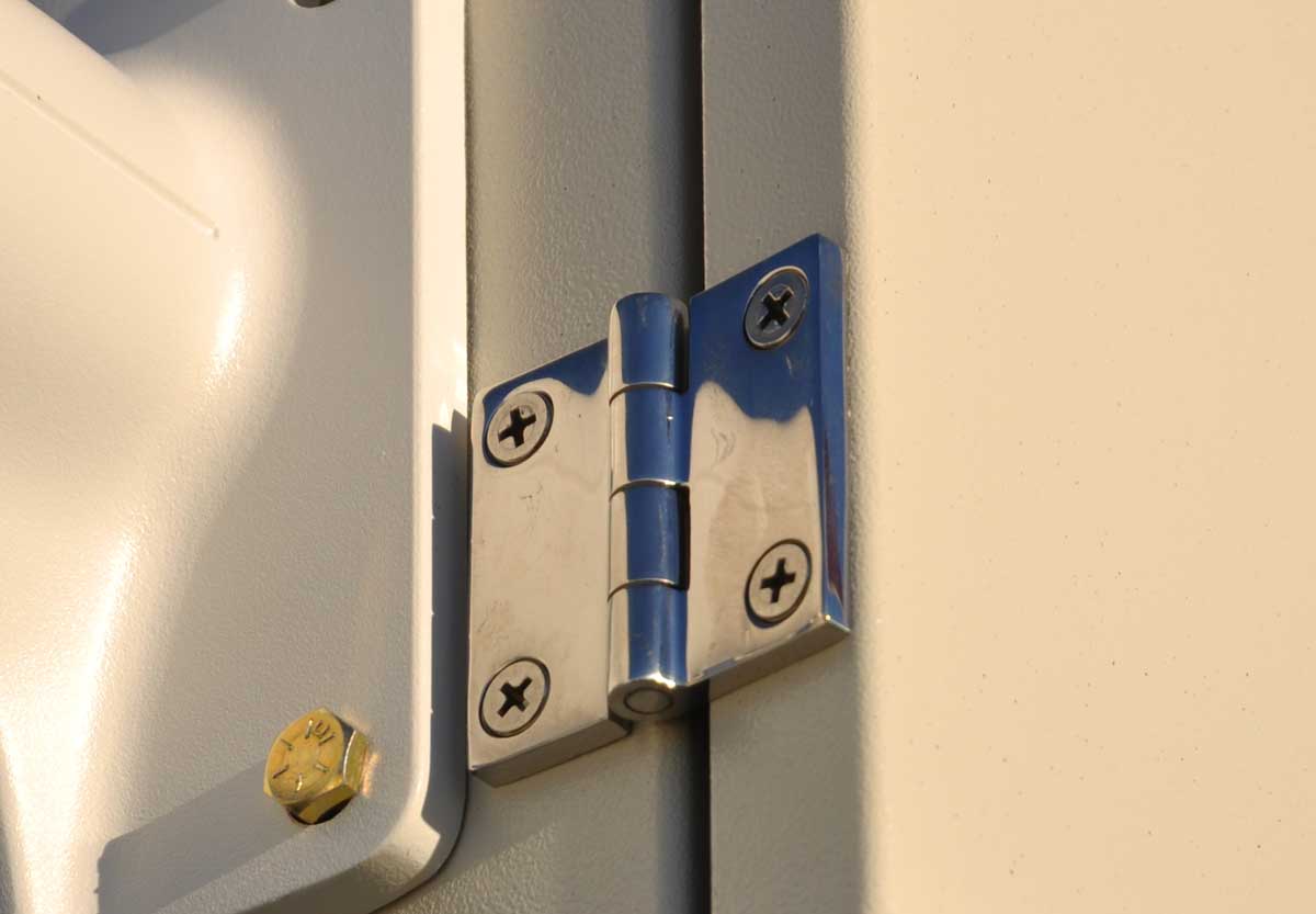 MAXSUR Smart City Surveillance Camera Housing with Stainless Steel Hinges