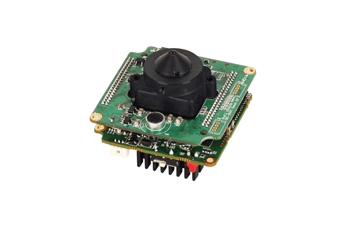 MAXSUR Covert IP Board Camera with Audio and Conical Shaped Pinhole Lens