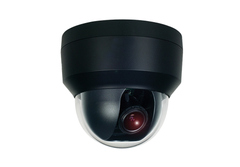 black security camera