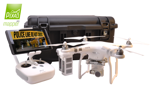 Drone System for 3D Crime Scene and 3D Accident Scene Documentation