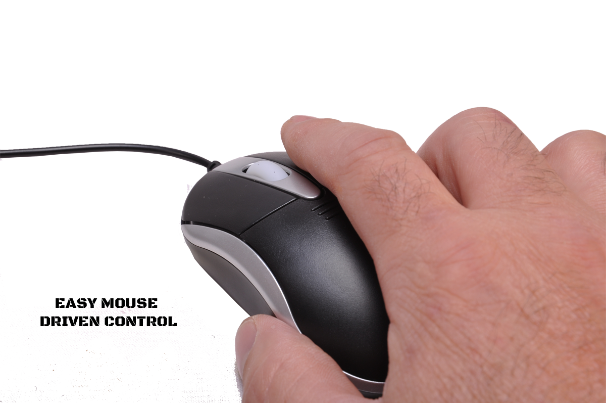 INTERVIEW ROOM SYSTEM WITH MOUSE DRIVEN CONTROL