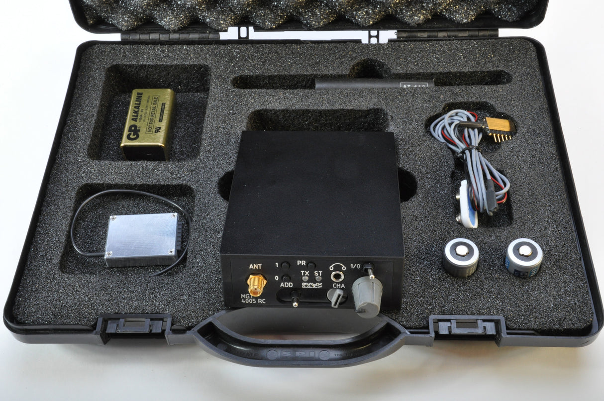 Audio bug system in hard case