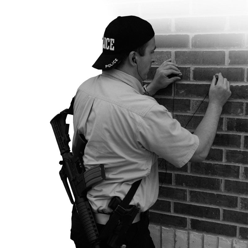 MAXSUR Tactical Though Wall Microphone System in Use on Raid