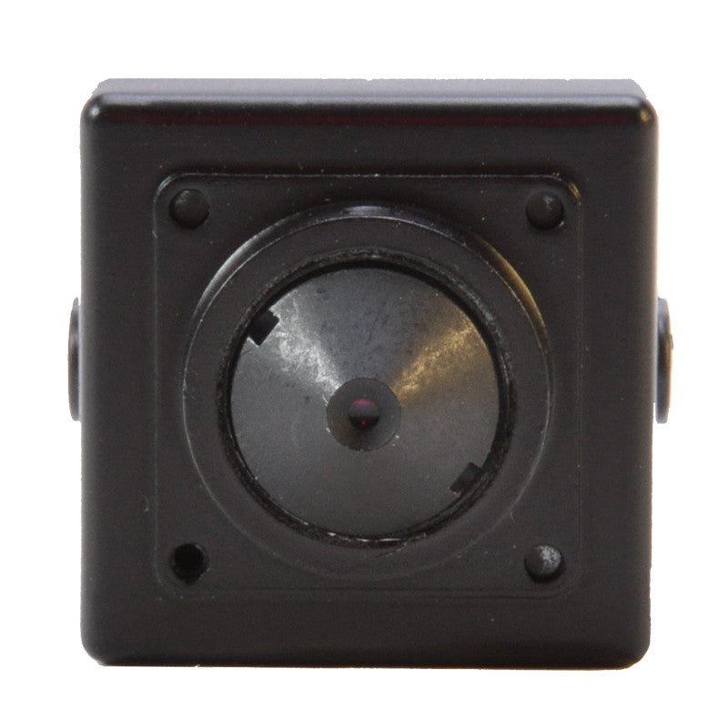 conical pinhole camera with wide angle lens