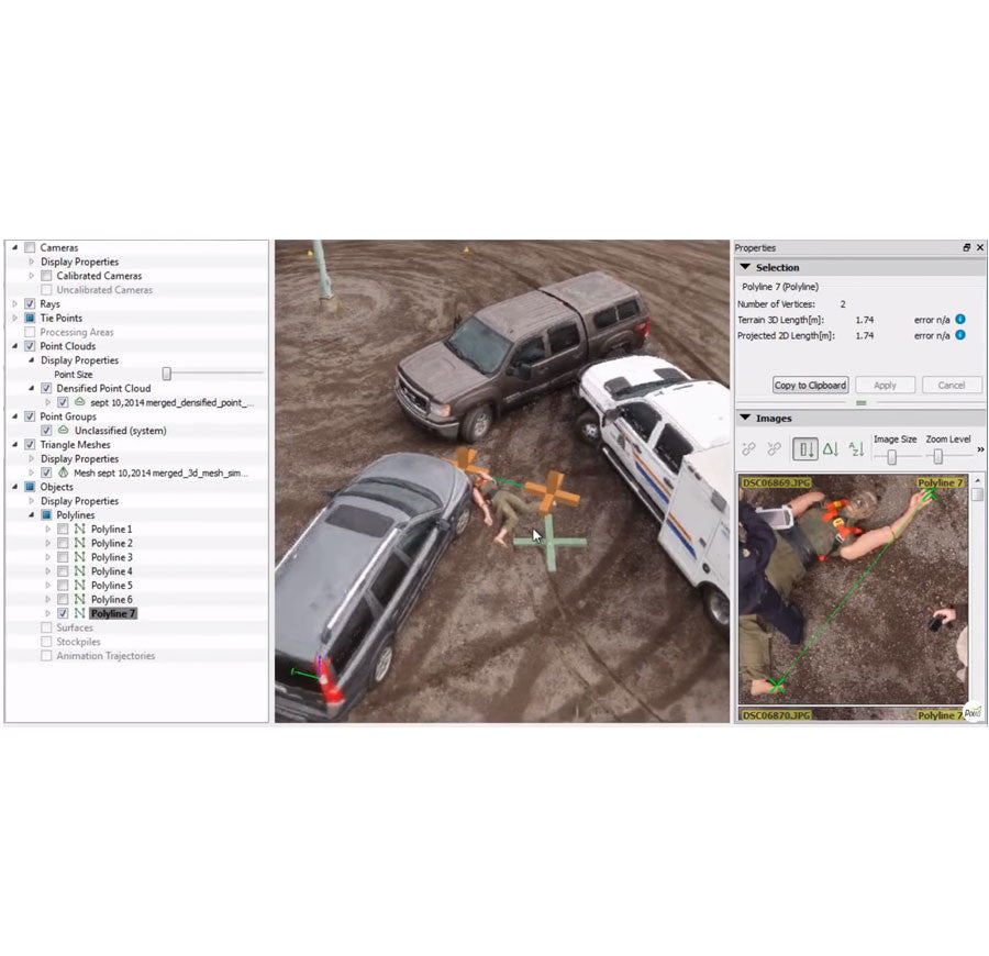 MAXSUR 3D Accident Scene Analysis