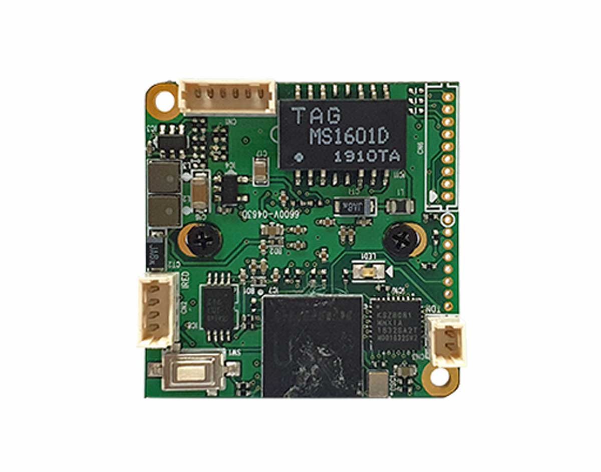 Circuit board module for covert IP camera