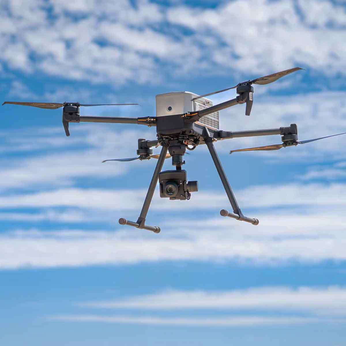 SONY ILX-LR1 shown on law enforcement drone 