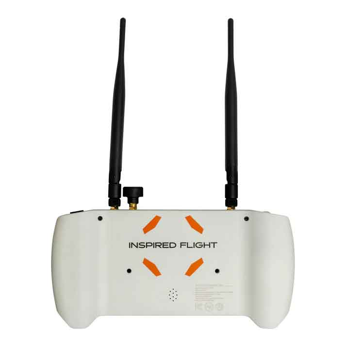back side of drone ground station system