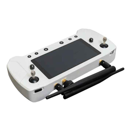 here link drone ground station with folded antennas