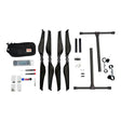 Spare part kit for the IF800 drone laid out with a white background