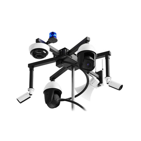 mobile surveillance trailer camera assembly 