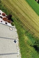 Aerial view of Rothbucher XL drone ground control target