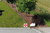 Rothbucher RSL532XL foldable circle ground control target in the field