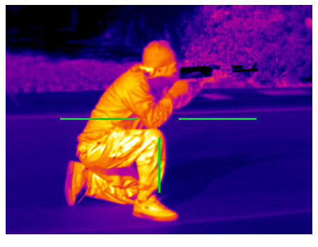 thermal scope with color 
