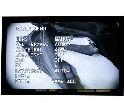 surveillance camera osd