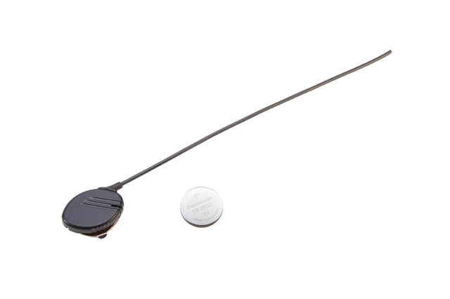 body wire with button cell battery 