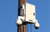 MAXSUR Merlin Pole Camera with Warning Light Diversity Cellular Modem 