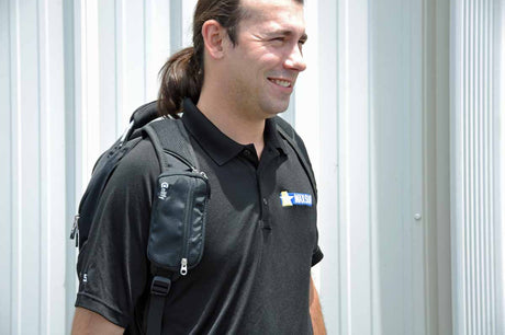 COVERT BACKPACK CAMERA with Dual Lens and Cellphone App Monitoring 