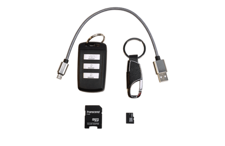 keyfob with hidden camera with audio