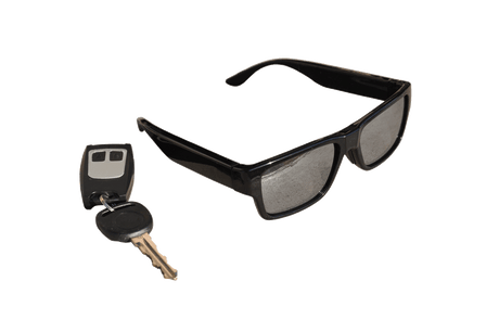 COVERT EYE GLASSES CAMERA WITH WIRELESS TRIGGER and Audio for undercover operations from MAXSUR