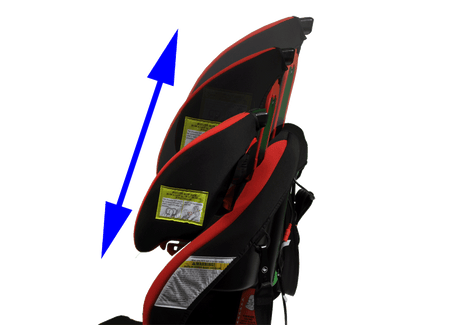 MAXSUR covert video baby seat with adjustable head rest to position camera