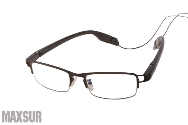COVERT VIDEO EYE GLASSES With Audio and Modern Sleek Design from MAXSUR
