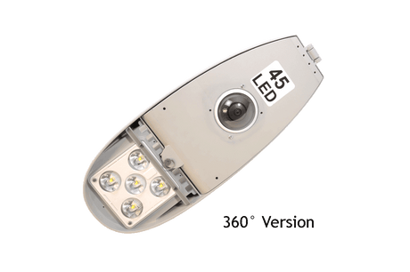 Covert street light camera with 360 view