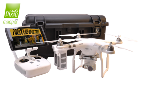 Drone System for 3D Crime Scene and 3D Accident Scene Documentation 