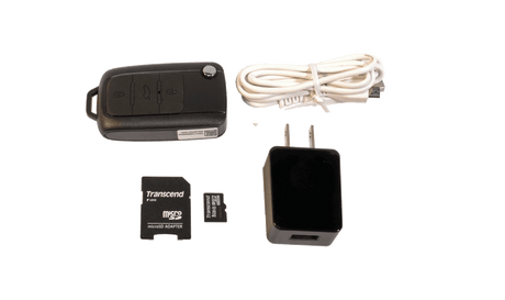 COVERT CAMERA WITH AUDIO ACCESSORIES