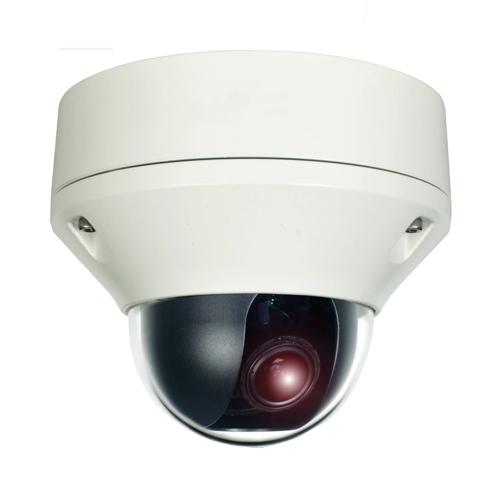 MAXSUR IP Dome Security Camera with Integrated Vari Focal Zoom Lens