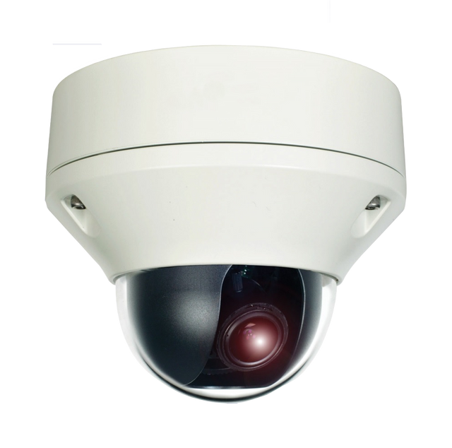MAXSUR IP Dome Security Camera with Integrated Vari Focal Zoom Lens