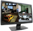 Video monitor for command center prison security and smart city surveillance 