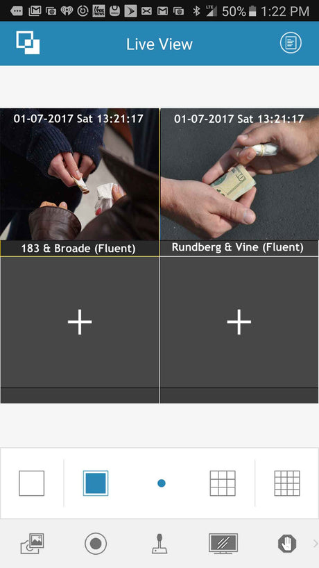 MAXSUR Covert Pole Camera Mobile App 