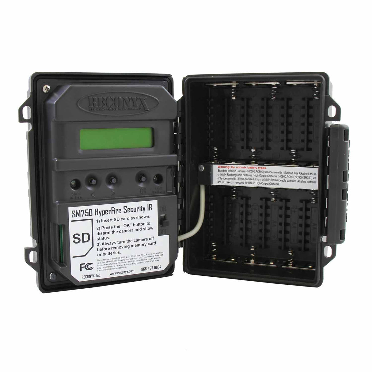 RECONYX LICENSE PLATE