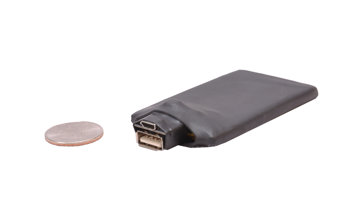 USB BATTERY FOR COVERT BODY WORN