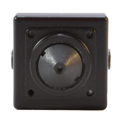 conical pinhole camera with wide angle lens