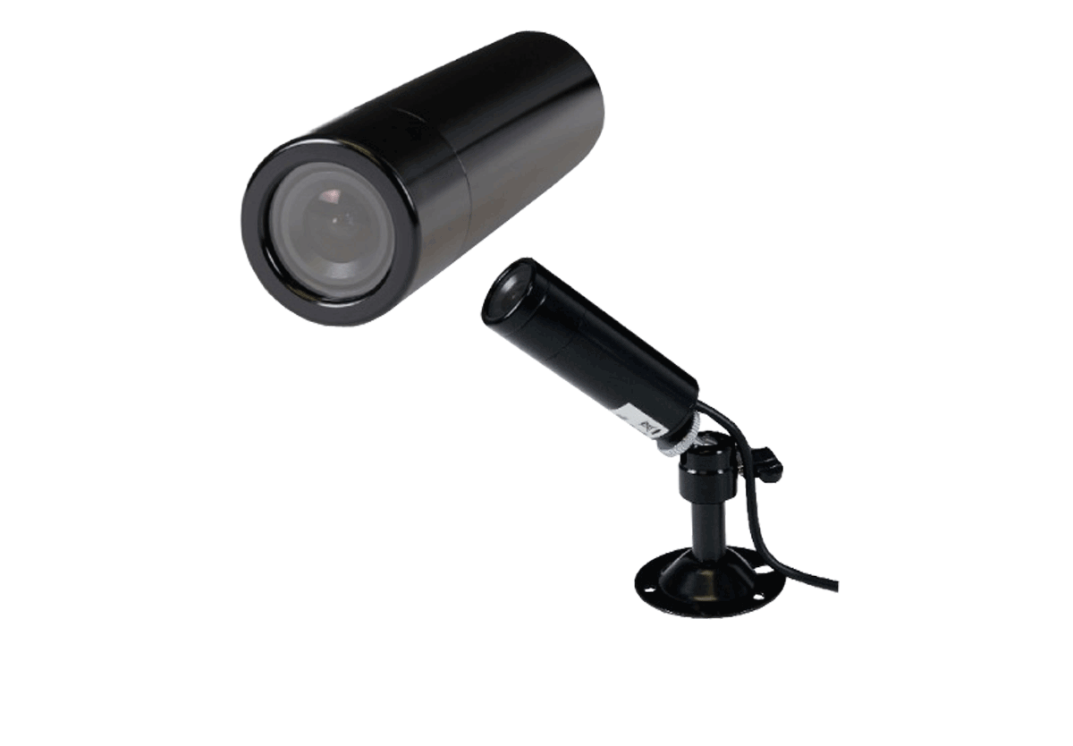MAXSUR covert video bullet camera with adjustable mount for outdoor applications
