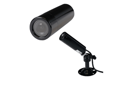 MAXSUR covert video bullet camera with adjustable mount for outdoor applications