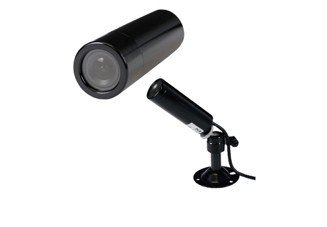 MAXSUR covert video bullet camera with adjustable mount for outdoor applications