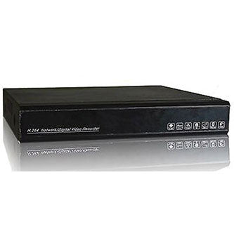 Digital video recorder for surveillance with easy front controls 
